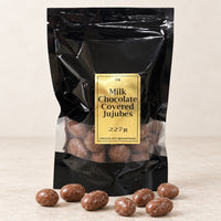 Bonbons gélifiés enrobés de chocolat