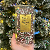 Candy Cane Chocolate Bars