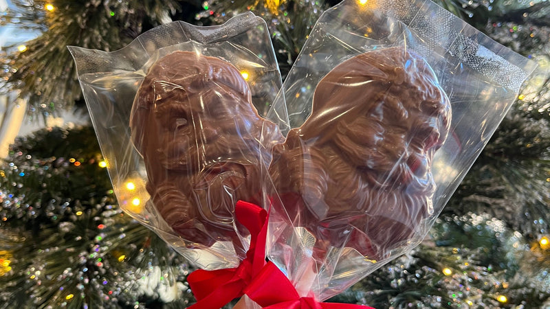 Large Santa Head Sucker